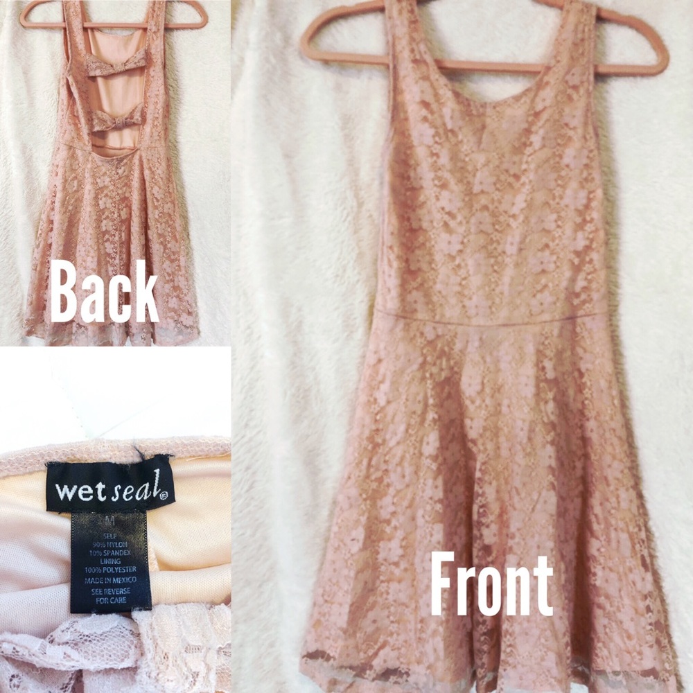 Blush dress